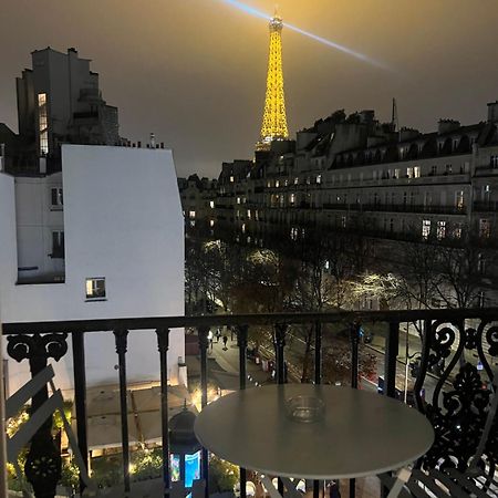 Appartement Paris Vue Tour Eiffel Trocadero المظهر الخارجي الصورة