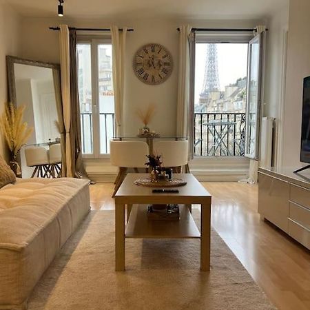 Appartement Paris Vue Tour Eiffel Trocadero المظهر الخارجي الصورة