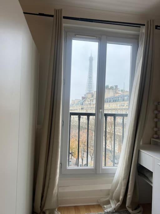Appartement Paris Vue Tour Eiffel Trocadero المظهر الخارجي الصورة
