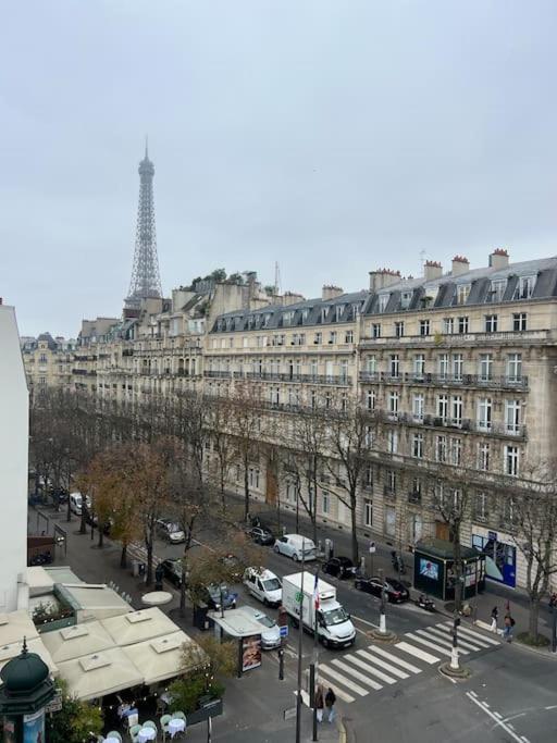Appartement Paris Vue Tour Eiffel Trocadero المظهر الخارجي الصورة